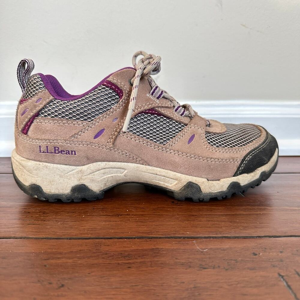LL Bean Womens 7M Trail Model 4 Ventilated Low Hiking Trail Sneaker 299641 - Picture 2 of 10